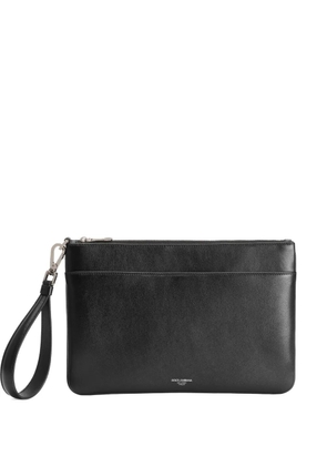 Dolce & Gabbana wrist-strap clutch bag - Black