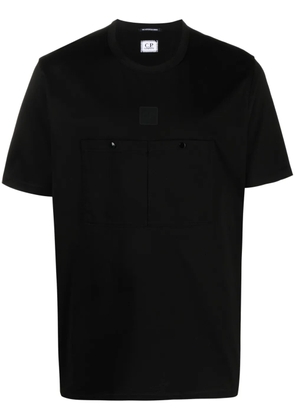 C.P. Company logo-print cotton T-shirt - Black