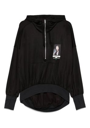 Undercover patch-detail hoodie - Black