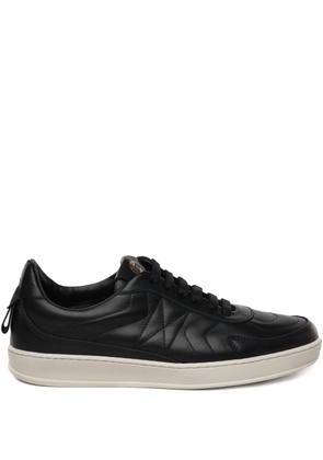 Giuliano Galiano Dynasty quilted lace-up sneakers - Black