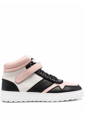 Ferragamo Noe high-top sneakers - Black