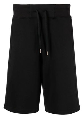 Versace Jeans Couture logo-appliqué cotton track shorts - Black