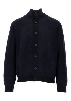 Emporio Armani button-up cardigan - Blue