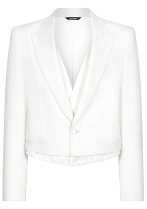 Dolce & Gabbana single-breasted blazer - White