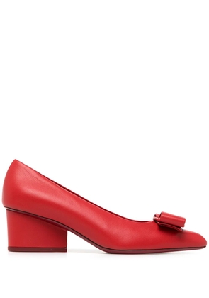 Ferragamo Viva 55 bow pumps - Red