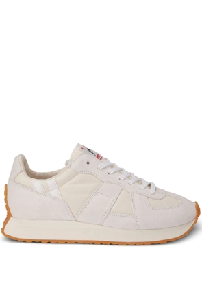 Comme Des Garçons panelled sneakers - White