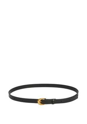 Jil Sander buckle leather belt - Black