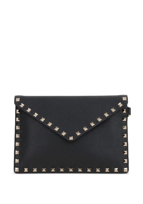 Valentino Garavani Rockstud envelope clutch - Black