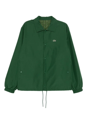 Lacoste logo-embroidered jacket - Green