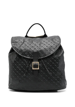 Gherardini buckle-fastening logo backpack - Grey