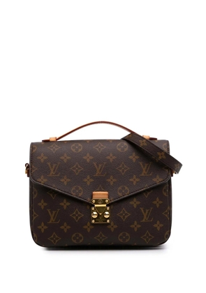 Louis Vuitton Pre-Owned 2019 Monogram Pochette Metis satchel - Brown