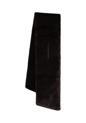 Vanessa Bruno faux fur scarf - Brown