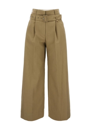 Simone Rocha pleated-front belted trousers - Neutrals