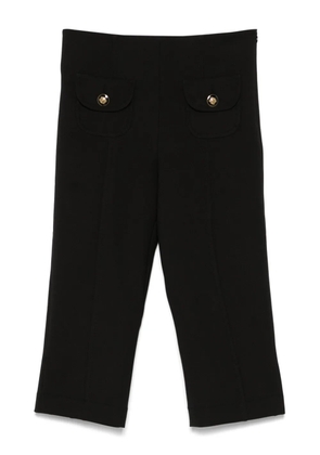 SANDRO cropped trousers - Black