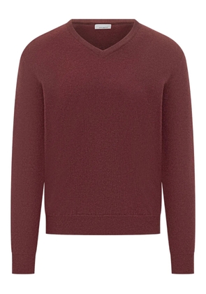 Malo V-neck sweater - Red