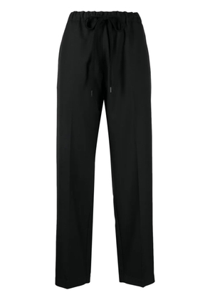 MM6 Maison Margiela single-stitch cropped trousers - Black
