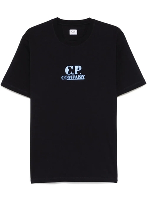 C.P. Company graphic-logo T-shirt - Blue