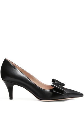 Valentino Garavani 65mm Bowow kidskin pumps - Black