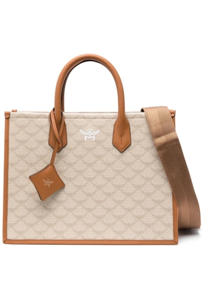 MCM medium Himmel Lauretos tote bag - Neutrals