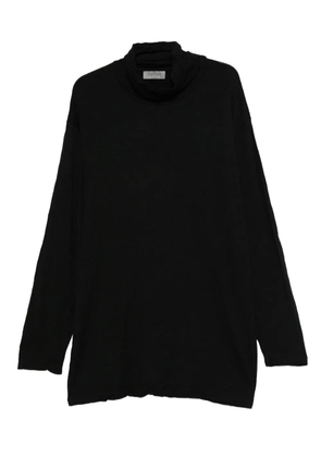 Yohji Yamamoto roll-neck long-sleeve sweater - Black