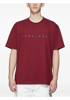 HPNX text-print T-shirt - Red