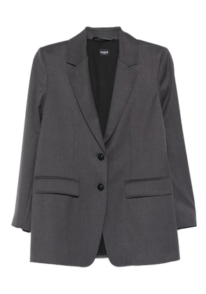 Marella two-button notched-lapel blazer - Grey