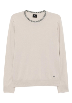 PS Paul Smith logo merino jumper - Neutrals