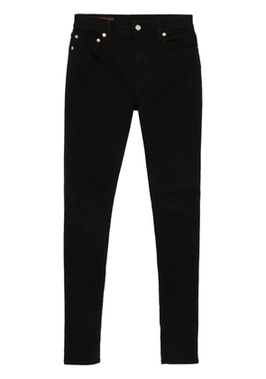 Gucci logo-patch jeans - Black