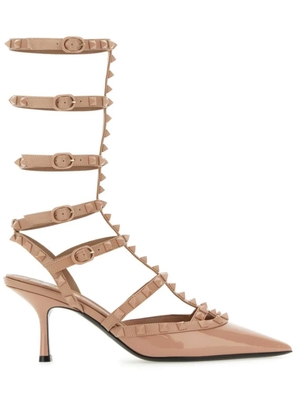 Valentino Garavani 70mm Rockstud pumps - Neutrals