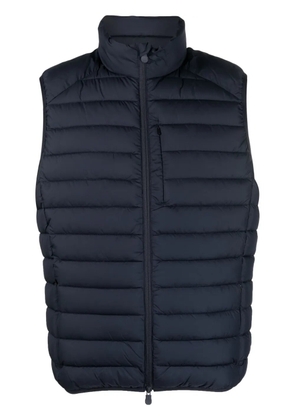 Save The Duck high-neck padded gilet - Blue