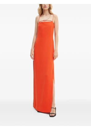 Stine Goya Sofie strap cut-out maxi dress - Orange