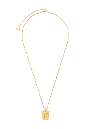 Maje sagittarius zodiac-design necklace - Gold