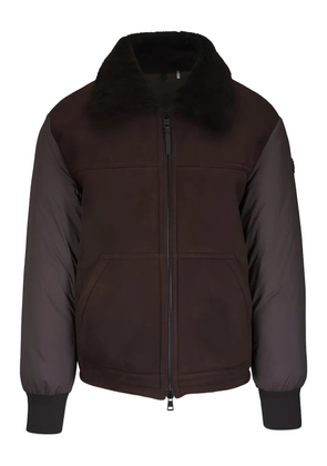 Moncler zip-fastening long-sleeve jacket - Brown