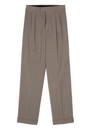 Sportmax Ferito wool tapered trousers - Grey