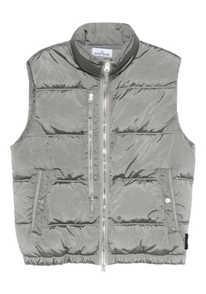 Stone Island Compass-badge gilet - Silver