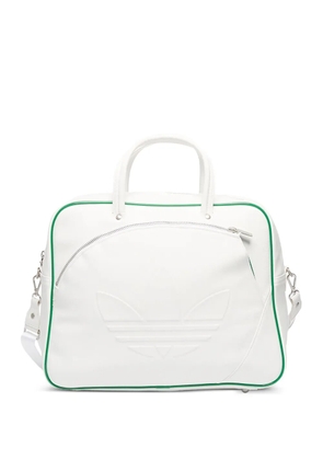 adidas Bowling logo-embossed shoulder bag - White