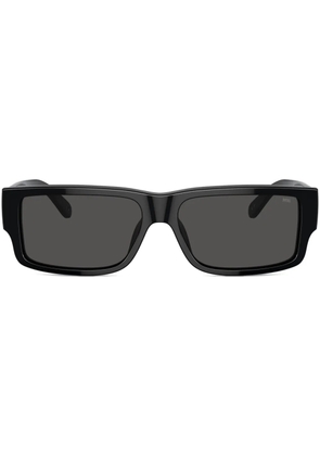 Diesel 0DL2003 rectangle-frame sunglasses - Black