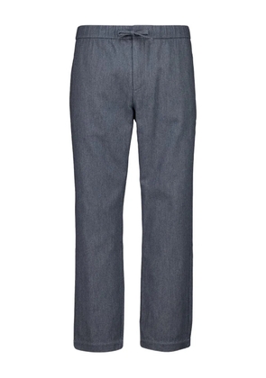 Frescobol Carioca Oscar herringbone-pattern trousers - Blue