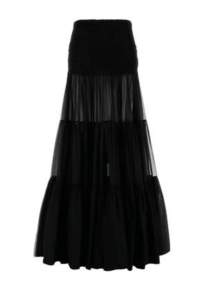 Saint Laurent crepe skirt - Black