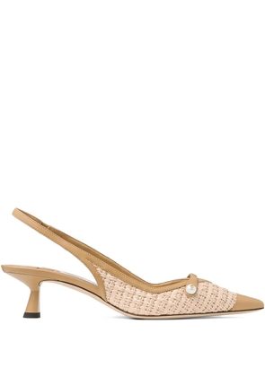 Jimmy Choo 45mm Amita pumps - Brown