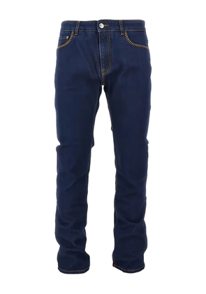 ETRO contrast-stitch jeans - Blue