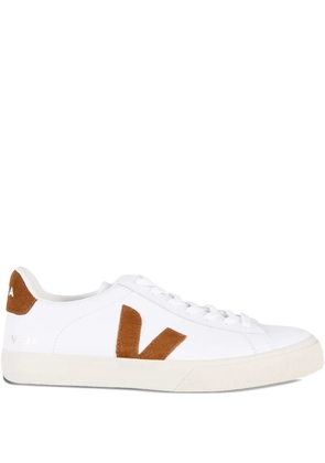 VEJA Campo suede-logo sneakers - White