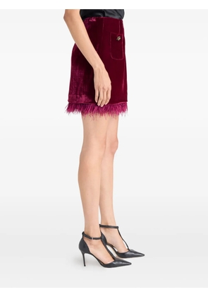 Cinq A Sept Luna Randi mini skirt - Red