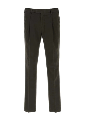 PT Torino pleat-detail trousers - Grey