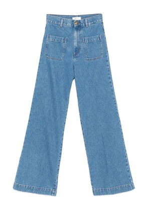 SANDRO pocket-detail jeans - Blue