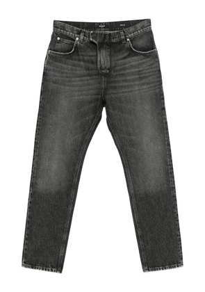 Balmain logo-patch jeans - Grey
