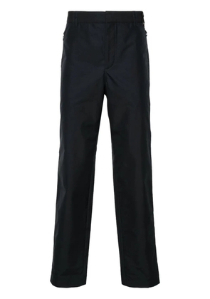 FENDI mid-rise tapered trousers - Blue