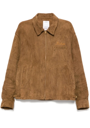 visvim zip fastening top - Brown
