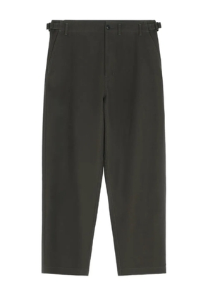 LEMAIRE adjustable-waistband carrot trousers - Brown