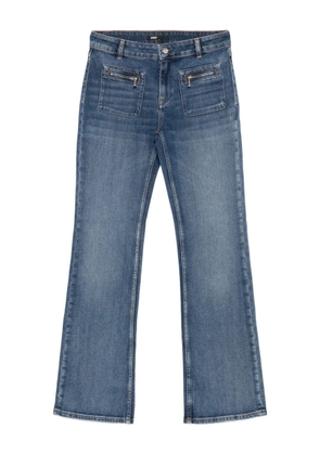 Maje zip-pocket jeans - Blue